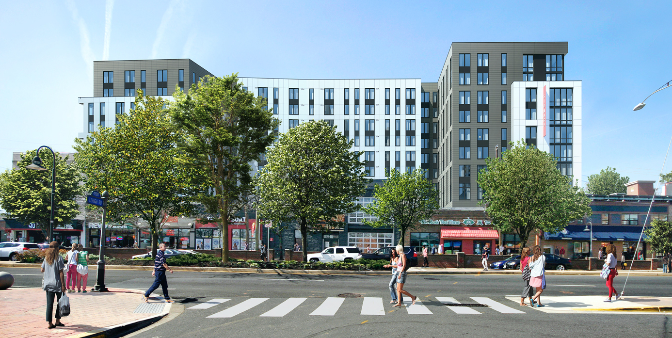 West Renfrew from Baltimore Avenue | Image courtesy of Terrapin Development Company